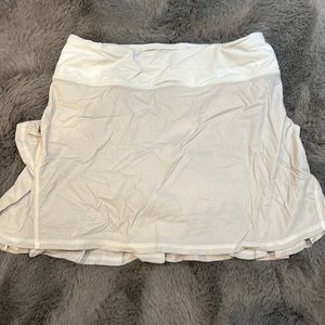 Grey Lululemon Ruffle Skirt
